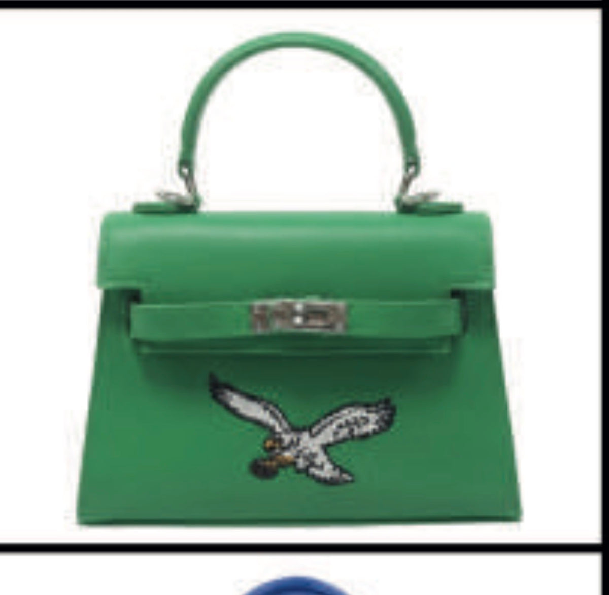 Kelly green crossbody