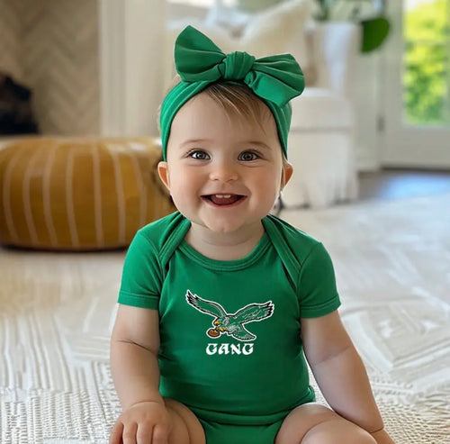 Baby tush push onesie