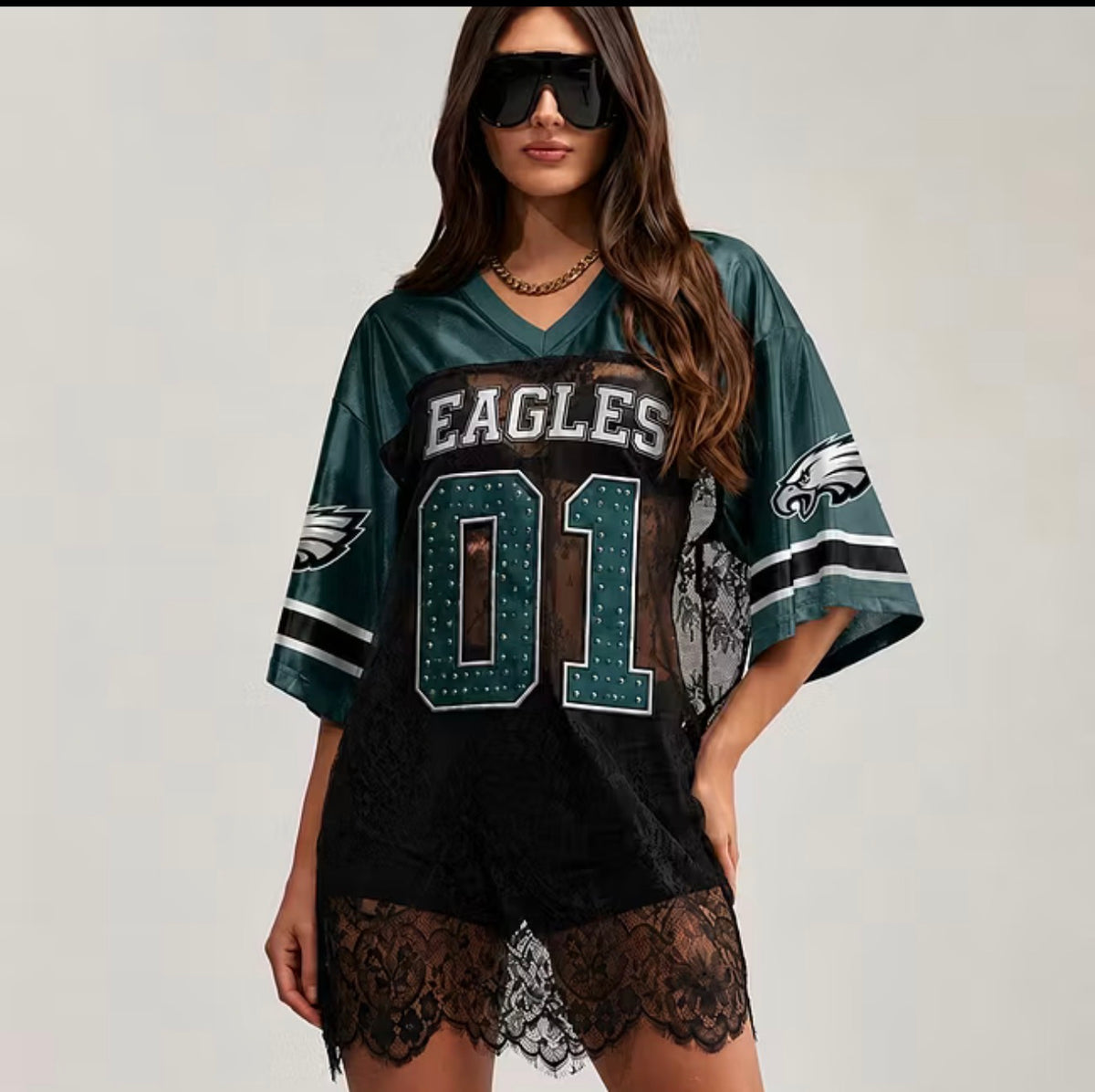 Eagles Lace like jersey