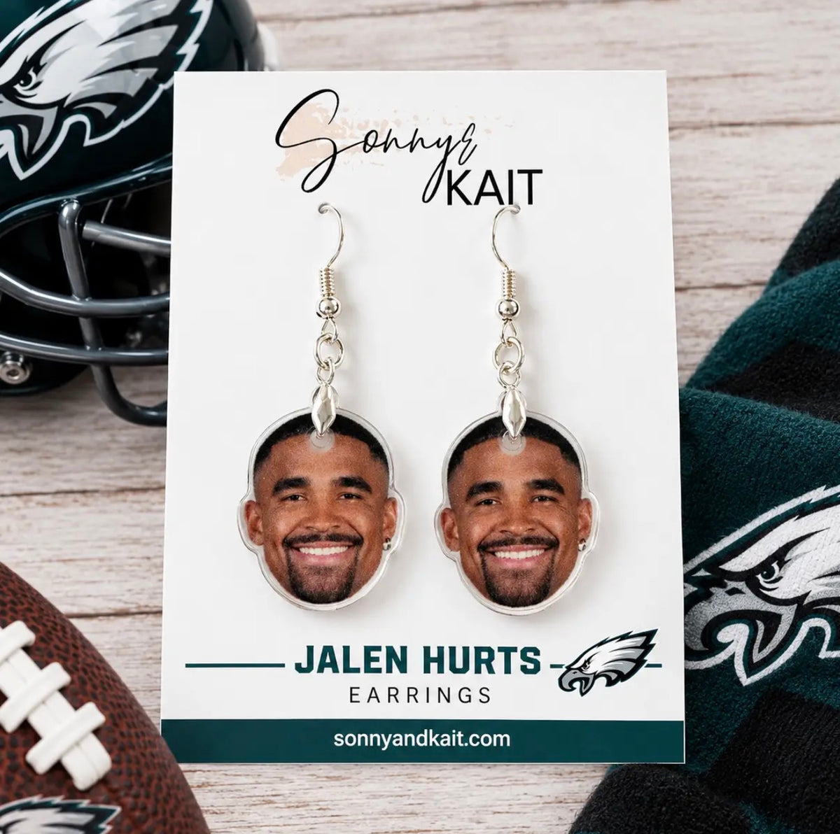 Jalen Hurts Earrings