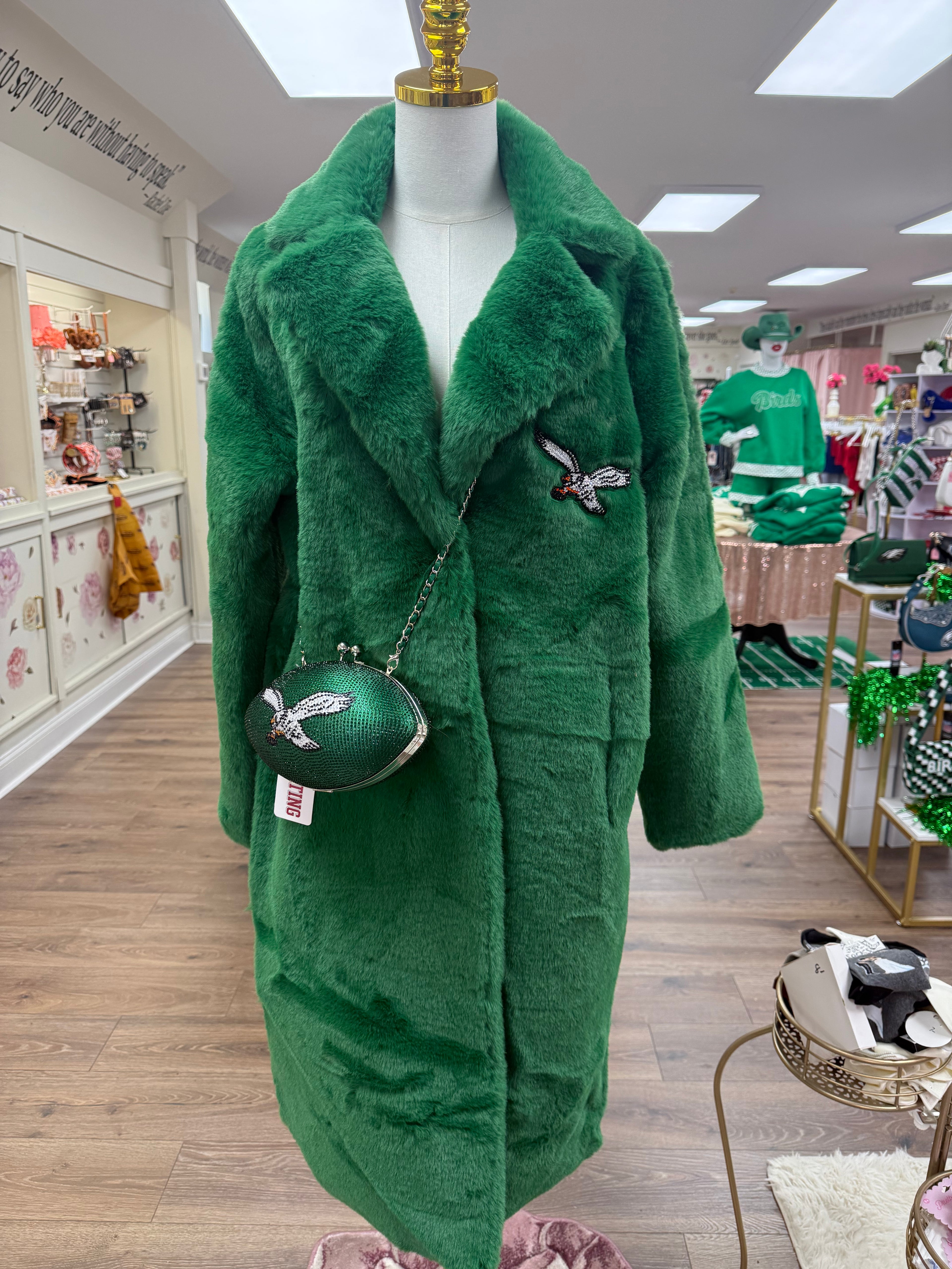 Eagles fur coat